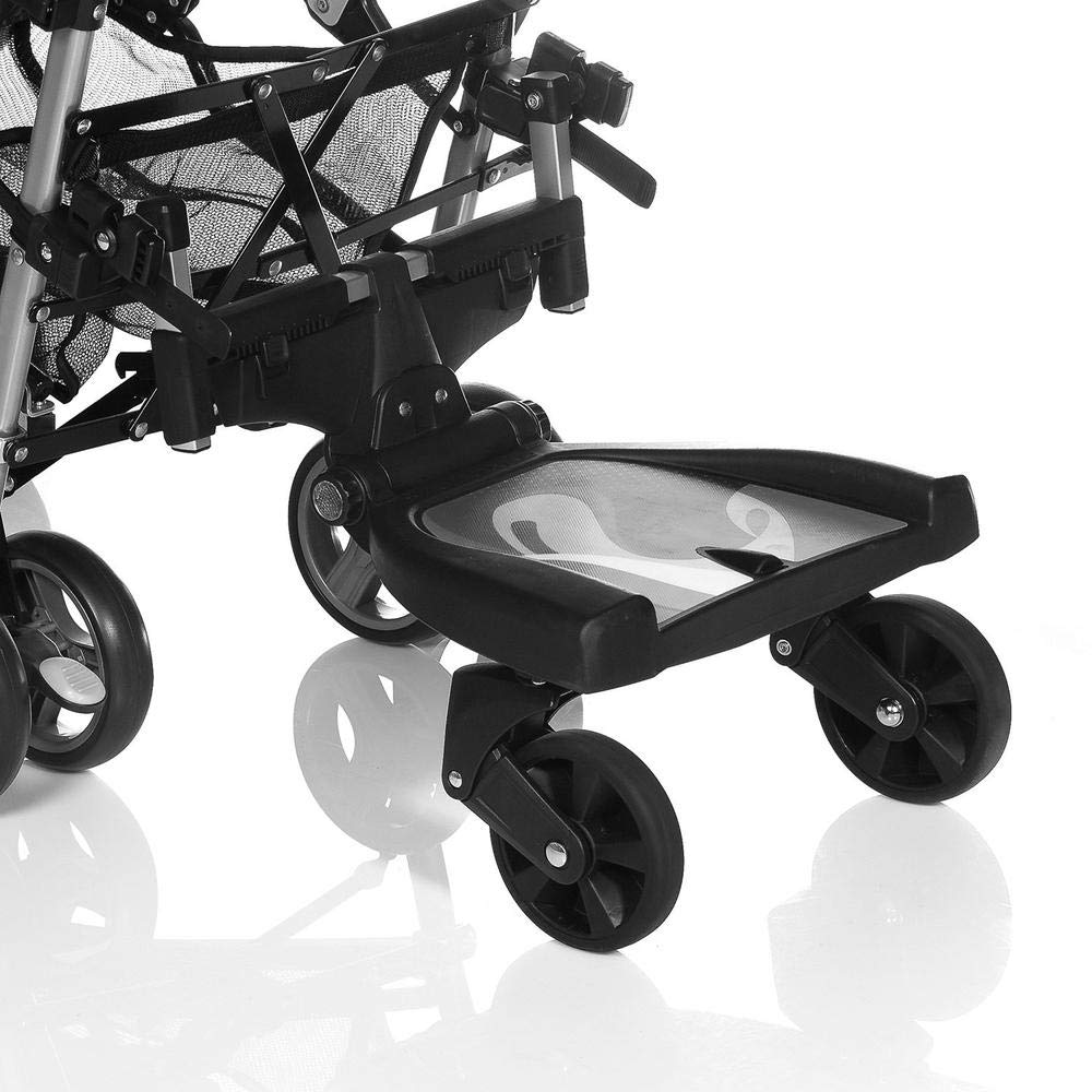 Ms Innovaciones MS 1001 – Trasportino per aggancio al passeggino, 31 x 34 x 34 cm, nero