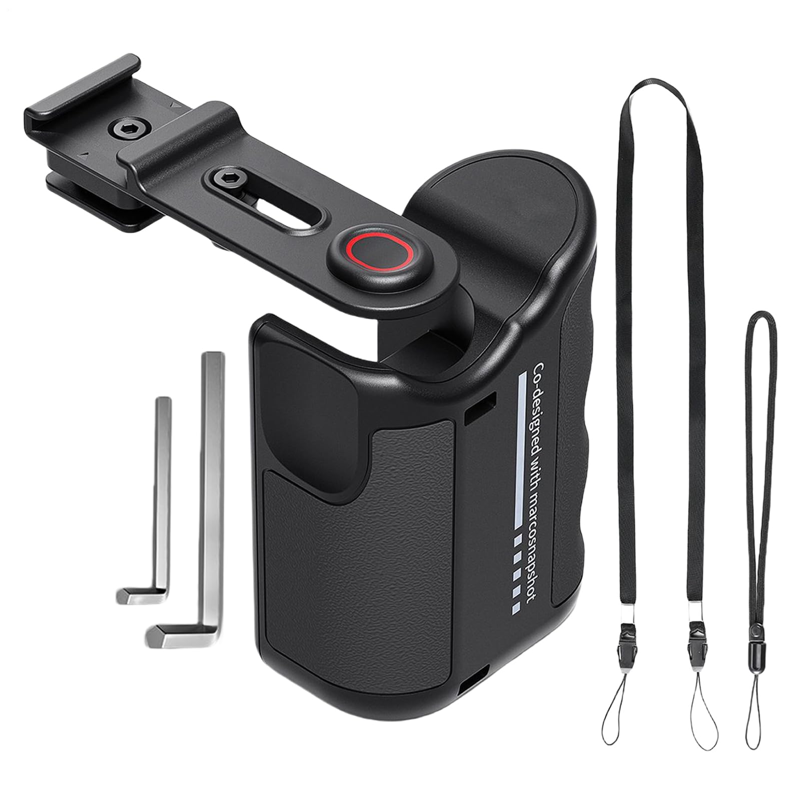 Mango Jaula Cámara Estabilizador De Mano con Soporte Digital para Grabación | Mango Estabilizador Para Video De Acción Selfie Callejero Vlogging Video Digital Diario Exterior Hombres