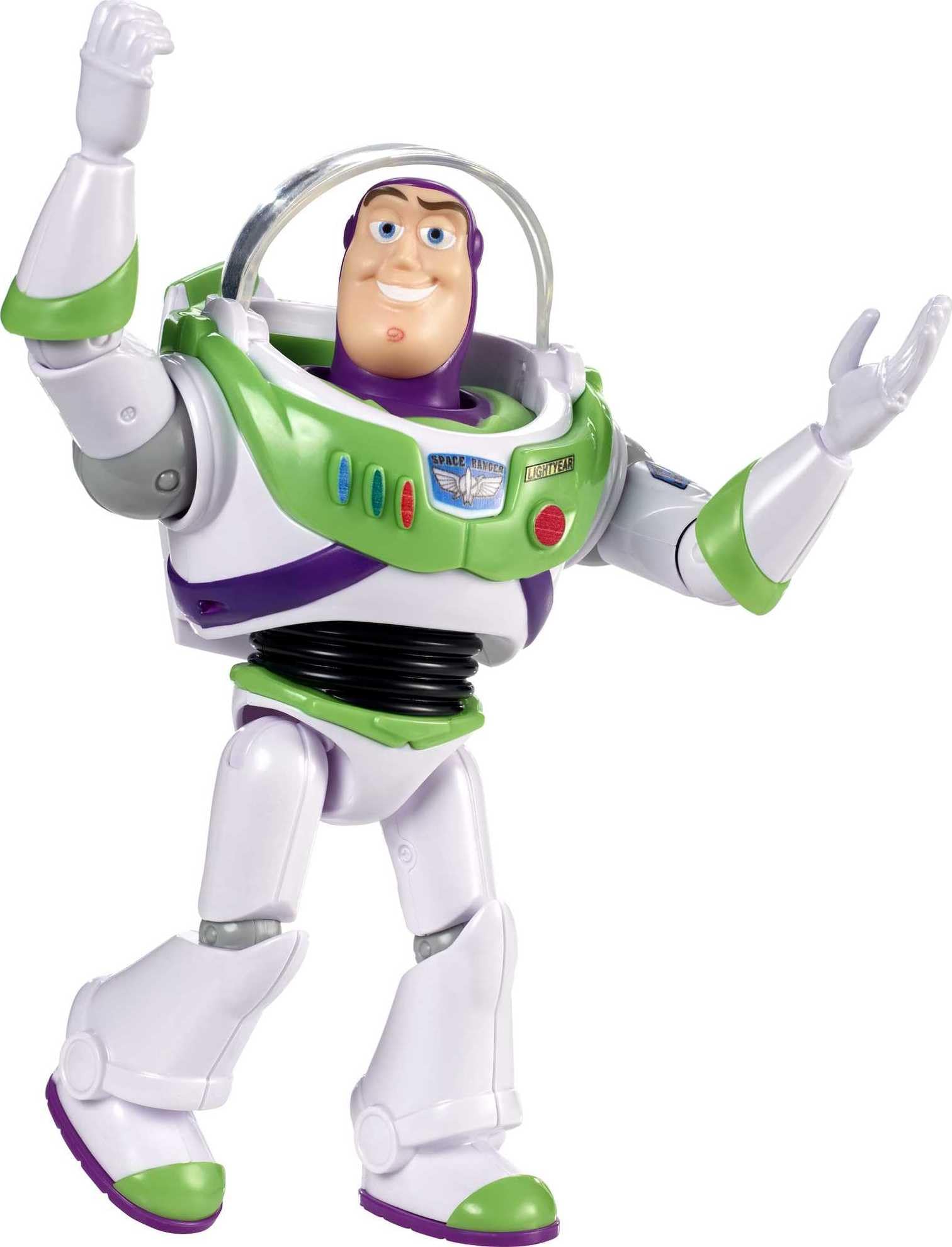 Mattel- Disney Toy Story 4-Figura básica Buzz Lightyear con Casco, Juguetes niños +3 años GGX30, Multicolor — view 5