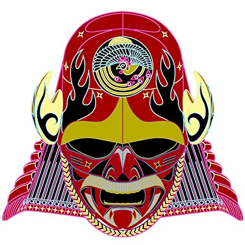 MuraK LED Party Light up Mask with Sound Active for Halloween Festival Rave