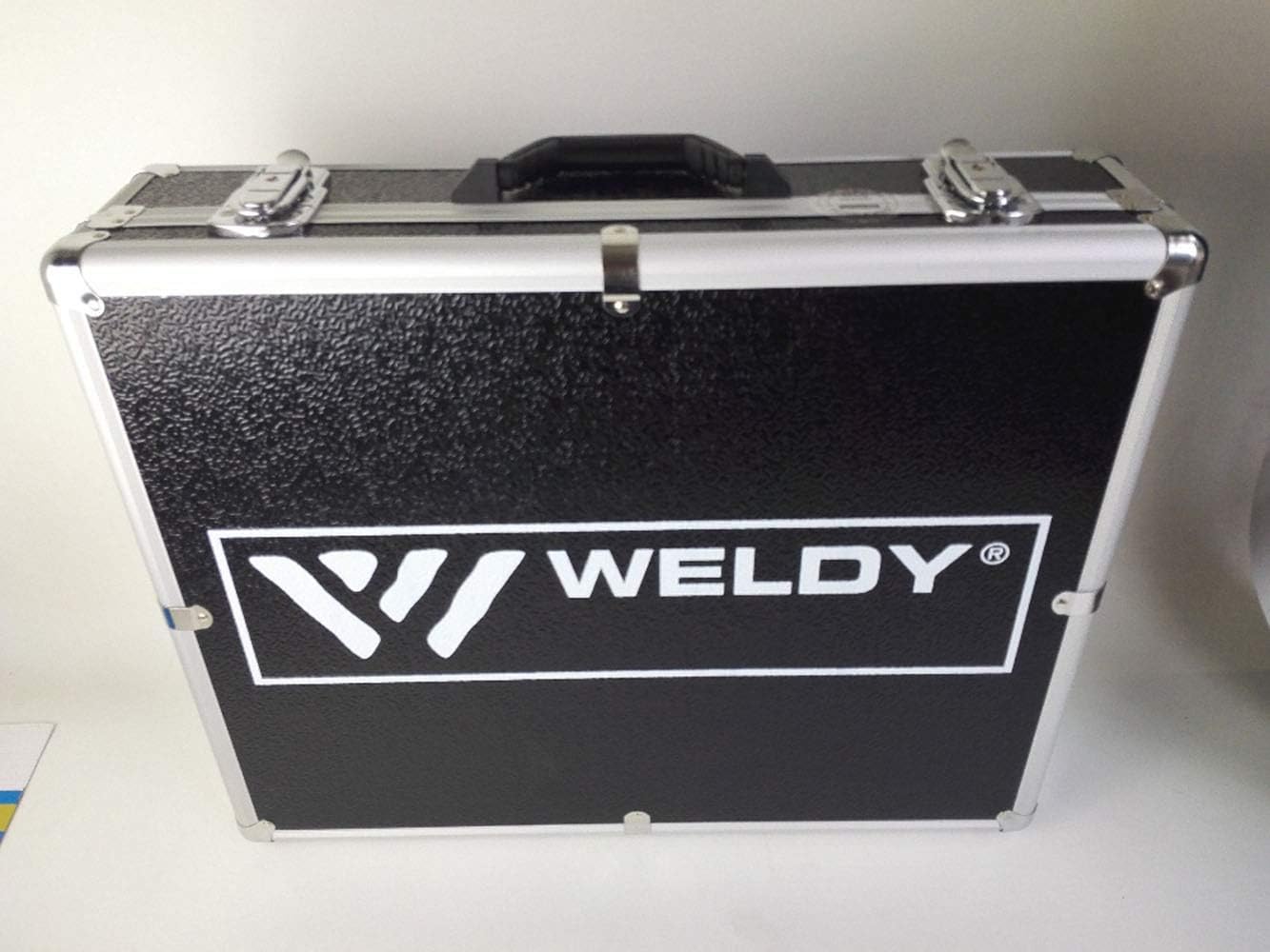 WELDY 3400W Handheld Plastic Extrusion Welding Machine kit Hot Air Plastic Welder Gun Vinyl Weld Extruder Welder Machine EX2 EX3 (EX2)