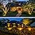 ZUCKEO 10W Landscape Lighting Low Voltage LED Landscape Lights, IP66 Waterproof Landscape Spotlights Yard Lawn Garden Outdoor Lights 12V 24V 1000LM Warm White (12Pack with Connectors)