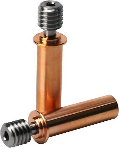 Miniatura 2 de Yunbotong CR-6 SE Bimetálico Heatbreak actualización de aleación de titanio con rotura de calor  chapado en cobre Bi Metal Gargantas para Creality