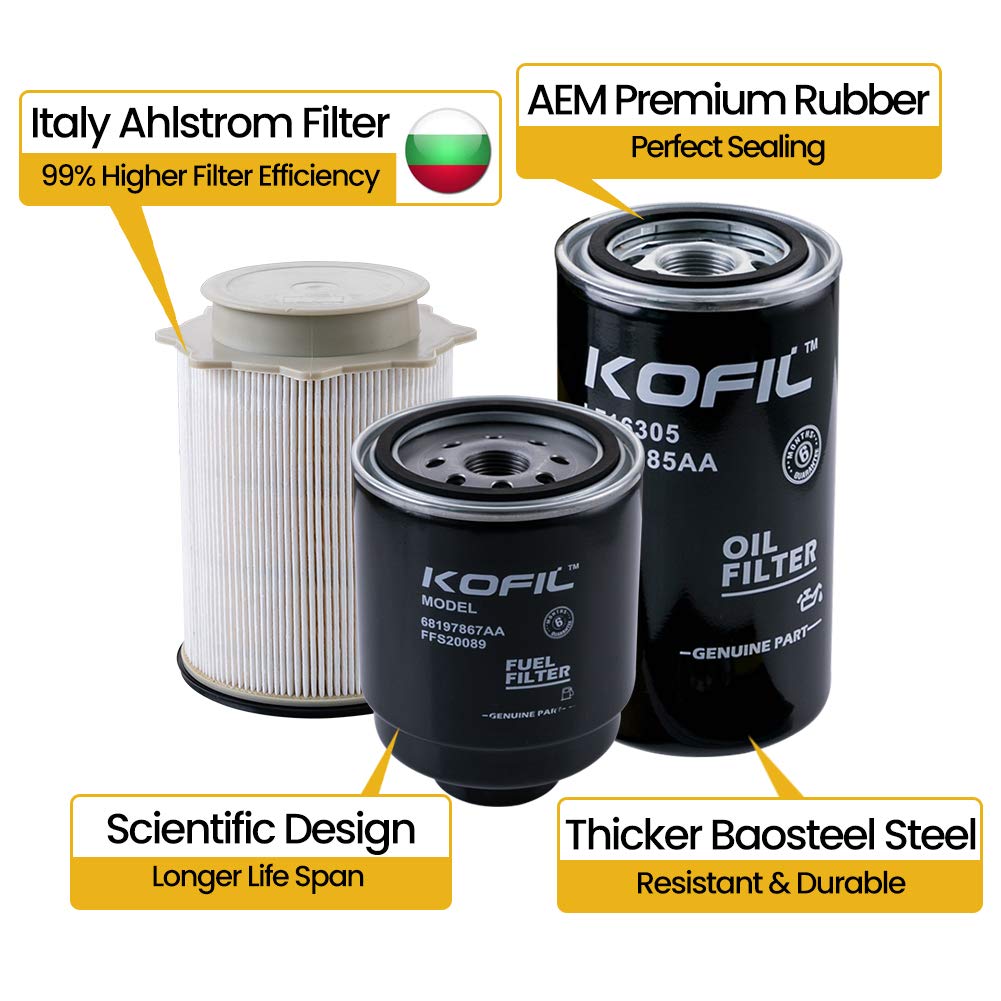 Dodge Ram 6.7L Cummins Diesel Fuel Filter Water Separator And Oil