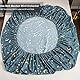 Chickwinu Spannbettlaken 140x200cm Kinder Matratzenschoner, Blauer Stern Mond Galaxis Bettlaken für Einzelbett Boxspringbett - 100% Mikrofaser Spannbetttuch Geeignet für bis 25-30 cm Matraze
