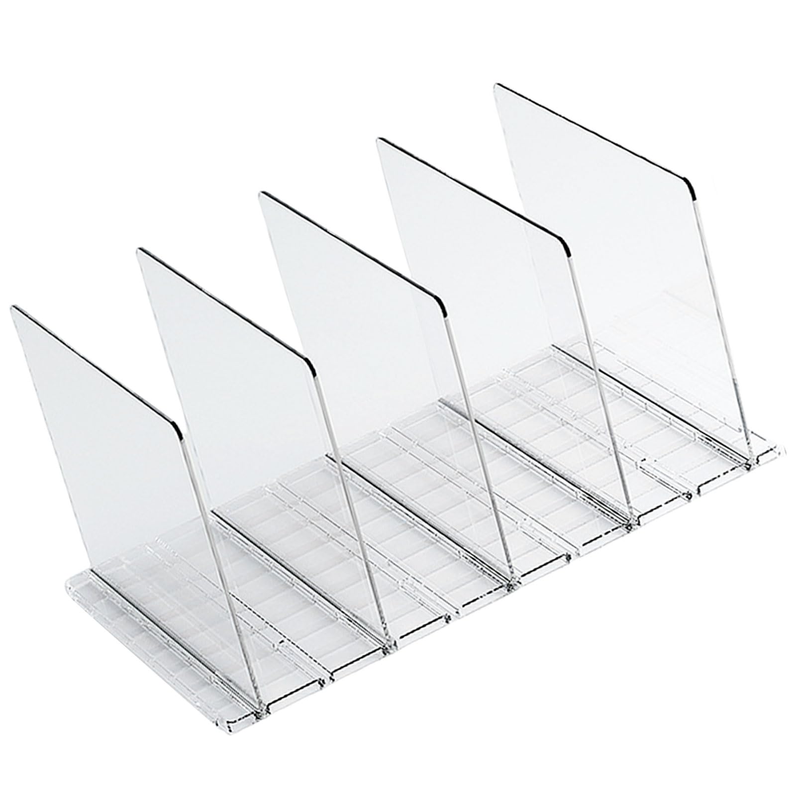 Yhplxyuus Multipurpose Sturdy Shelf Organizers Accessory Portable for Bedroom Clutter Control Elegant Designs Divider Easy to Use Shelf Divider