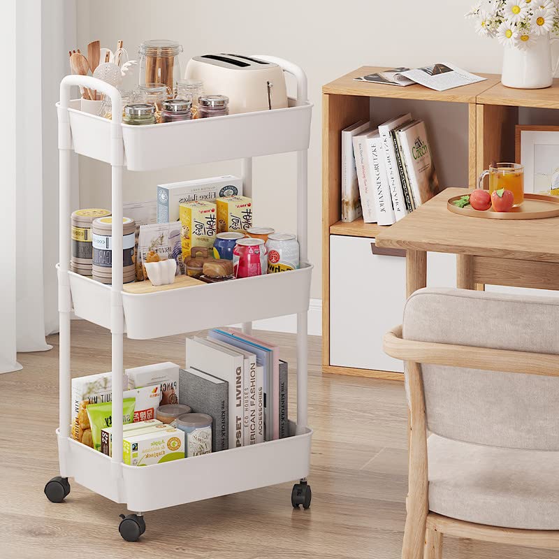 Amazon.co.jp: キャスター付きワゴン キッチンワゴン ワゴンラック 2/4