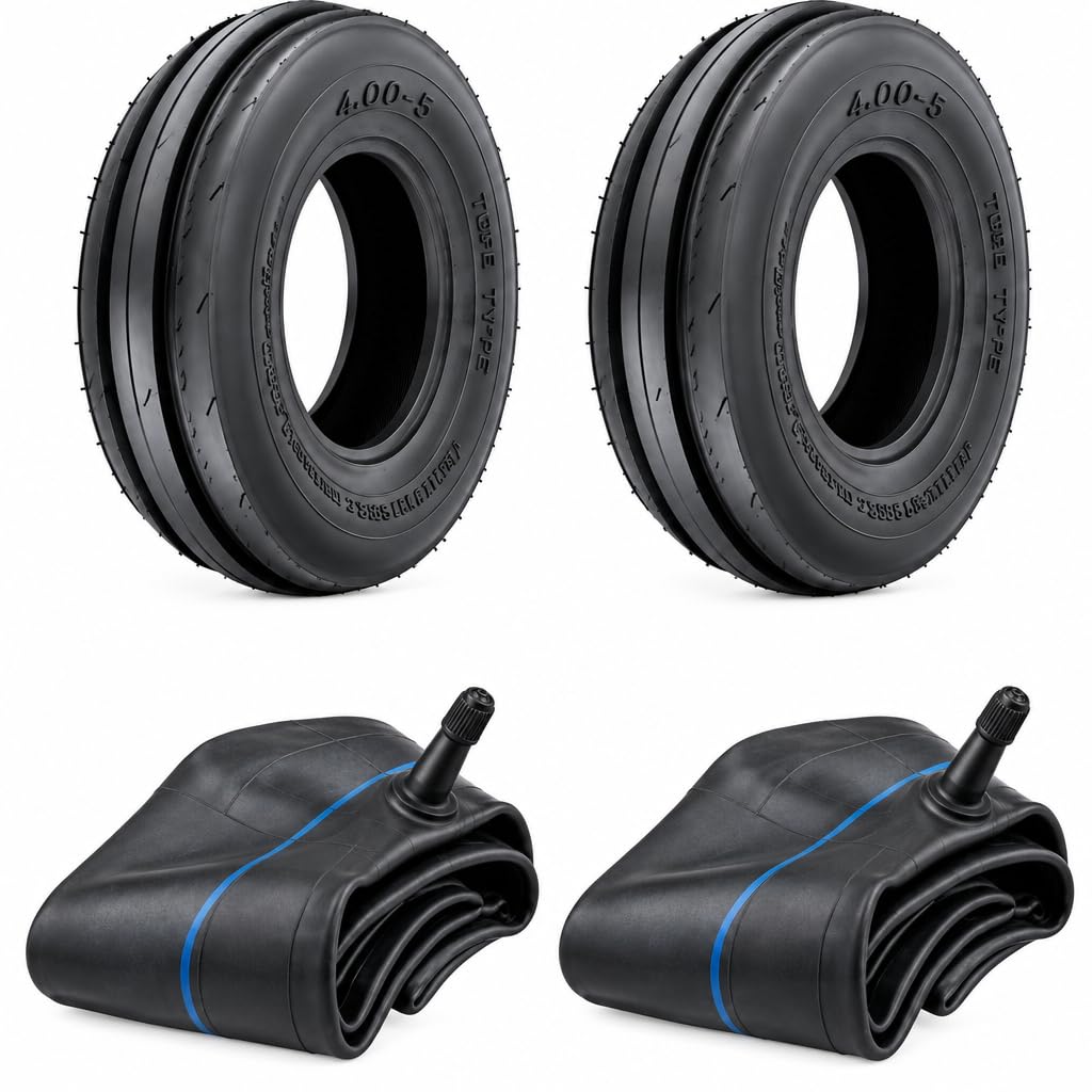 Amazon.com: Two 400x15, 400-15, 4.00x15, 4.00-15 3 Rib Front