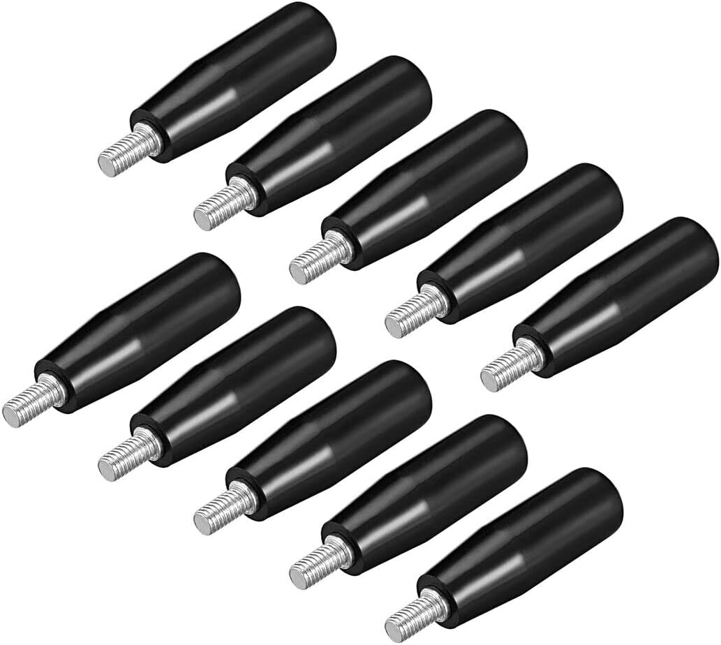 Toolparts And Accessories 10 Pcs Revolving Handwheel Machine Handle M6 Male Threaded Stem (#CN#130824-02337)