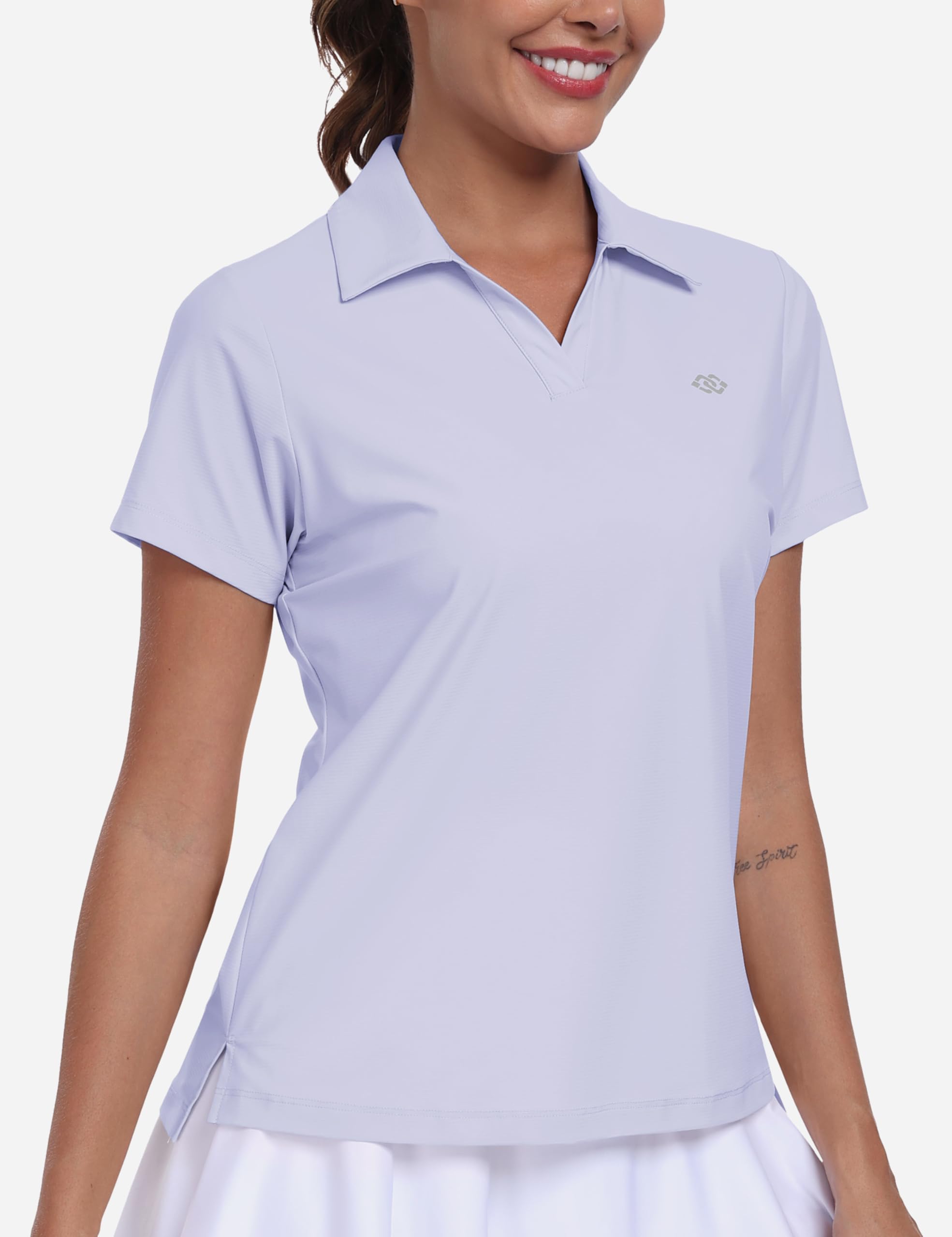 MoFiz Polo Shirt Femme Camisa de deporte Mujer