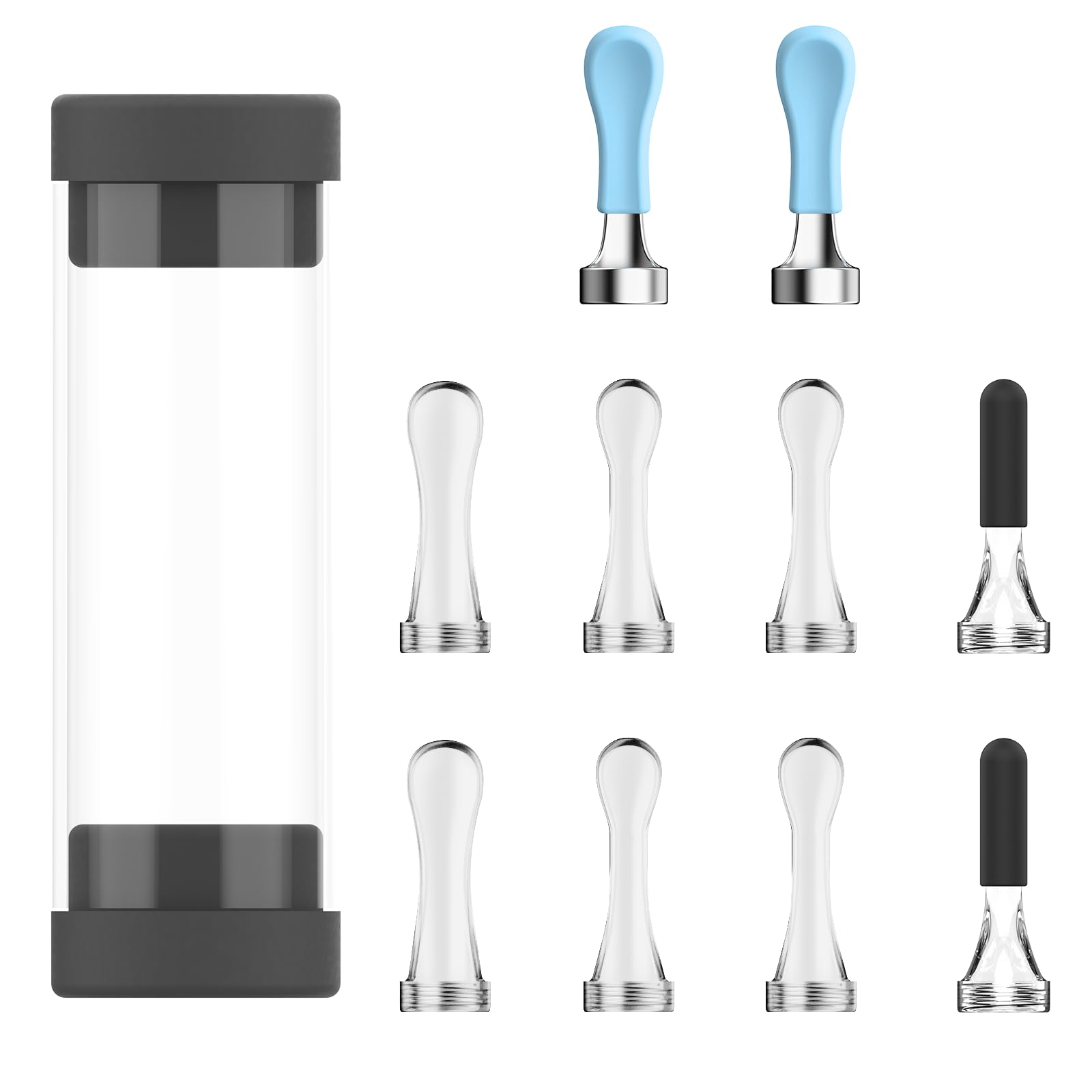 Bebird Replacement Tips Ear-10 PCS Ear Wax Removal Tips for Wet/Dry Earwax Cleaning- Original BEBIRD Ear Cleaner Tips Ear Wax Removal Tool Set for R1