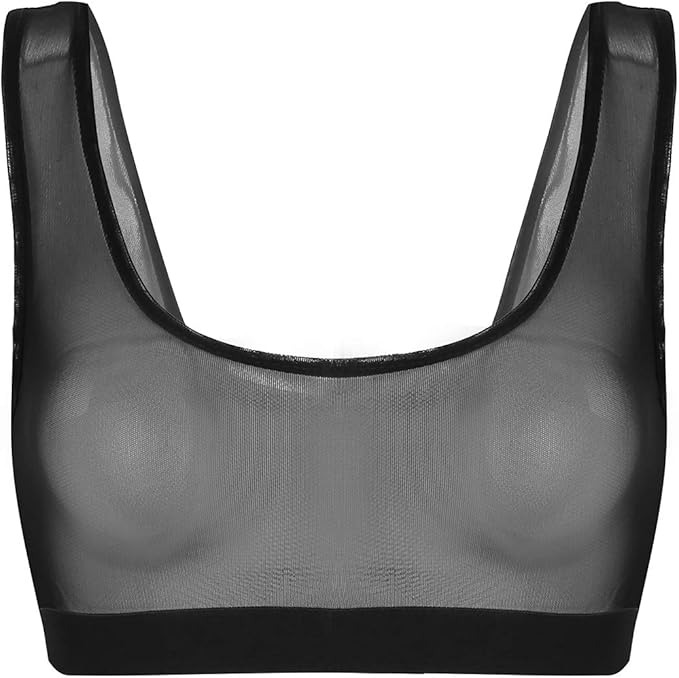 transparent sports bra