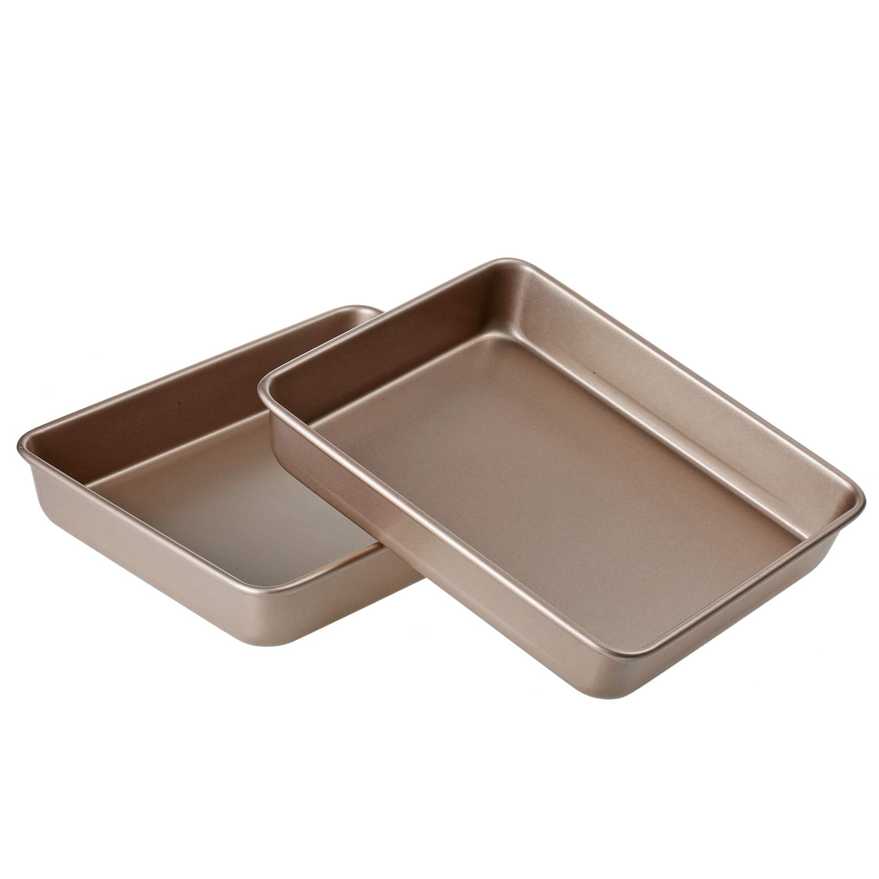 Walooza Backblech-Set, antihaftbeschichtet, 27,9 cm, Backblech, -Backblech, für Toaster, Backform, 5,1 cm, ungiftig, strapazierfähig und leicht zu reinigen