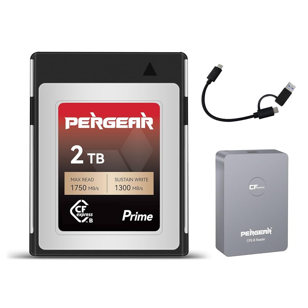 その他 PERGEAR ULTRA CFexpress Type B 2TB Amazon.com: PERGEAR 2TB Cfexpress Type B Memory Card, Up to