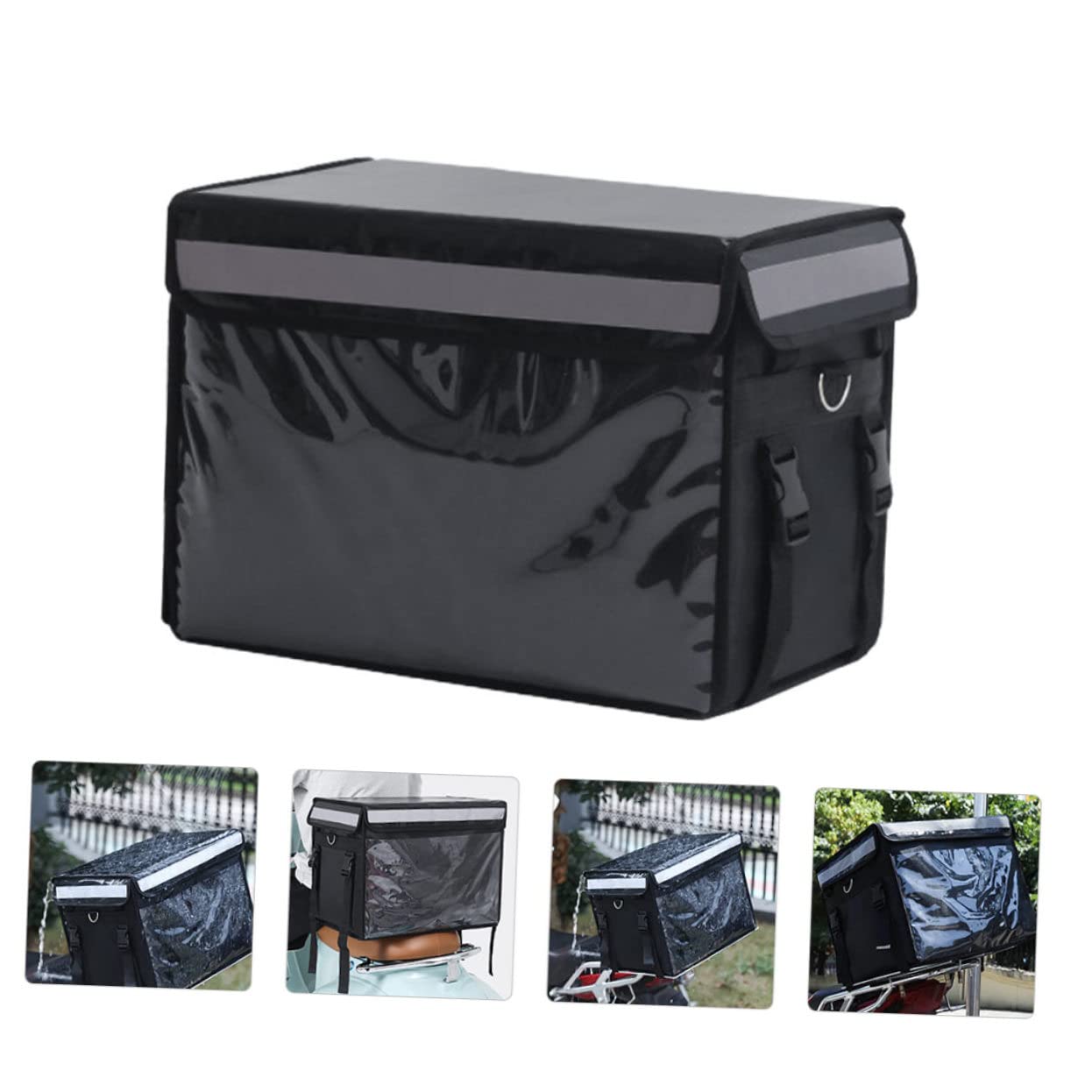 Garneck Contenitore da Asporto Isolante 32l Oxford, Scatola Pasto Termorefrigerante per Mantenimento Caldo e Freddo, Borsa per Catering per Picnic e Barbecue
