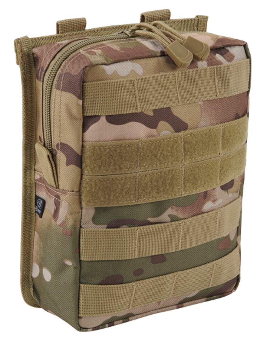 Brandit Molle Pouch Cross Tactical Camo