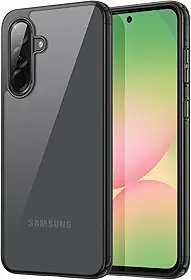 JETech Capa para Samsung Galaxy A56 5G, Case Estojo Protetora à Prova de Choque Não Amarela para Telefone, Capinha Parte Traseira do PC Rígida Anti-Riscos (Preto)