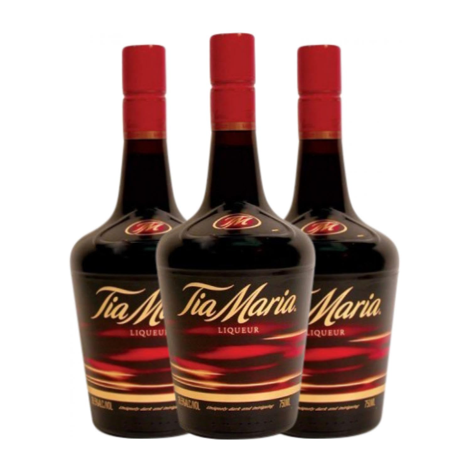 Licores Pernod Tía María 70 cl (Caja de 3 Botellas de 70 cl)