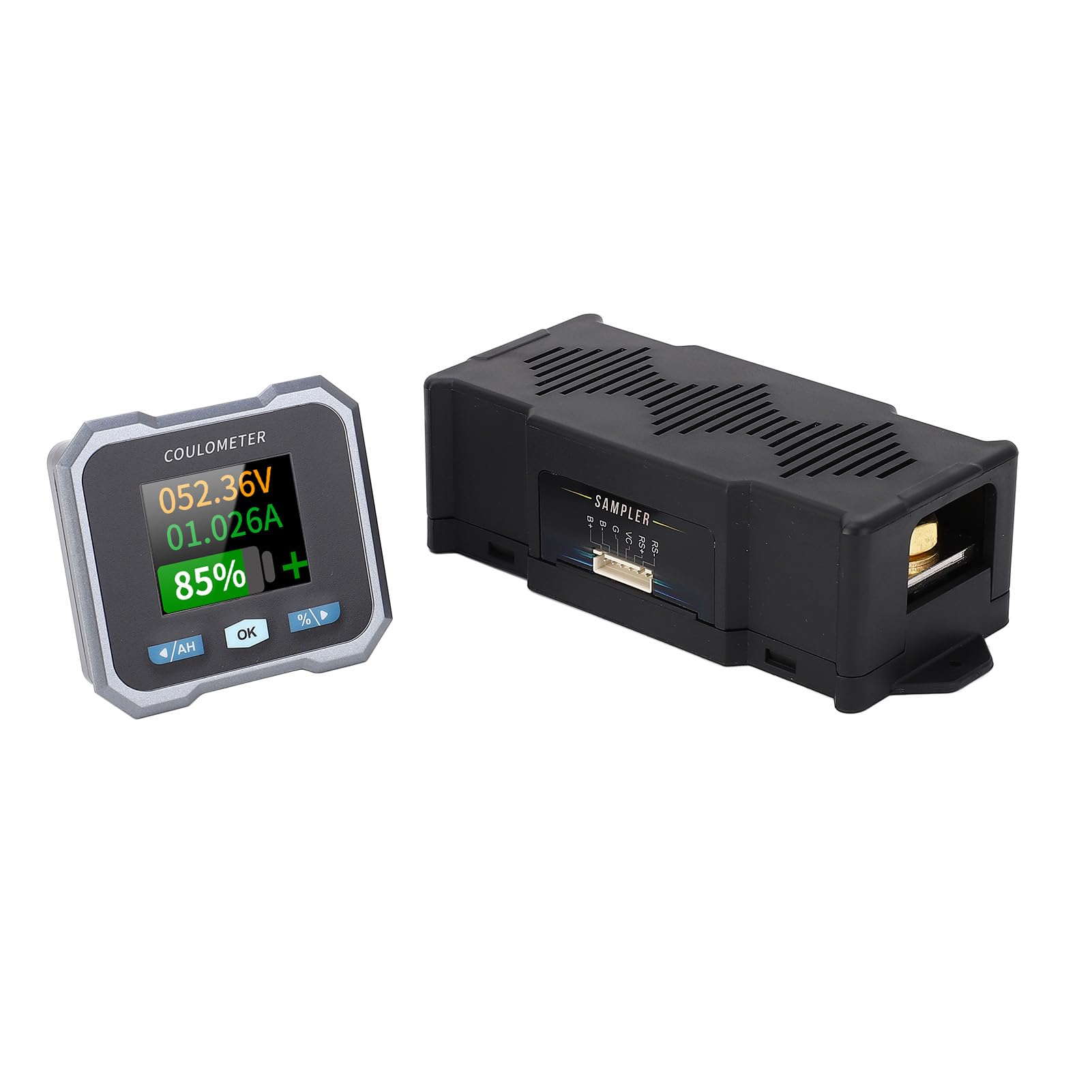 Oumefar Monitor Batteria Display Impermeabile 400A