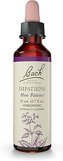 Bach Original Flower Remedies Supplement, Impatiens, 20 ml, 0.7 Fluid Ounce