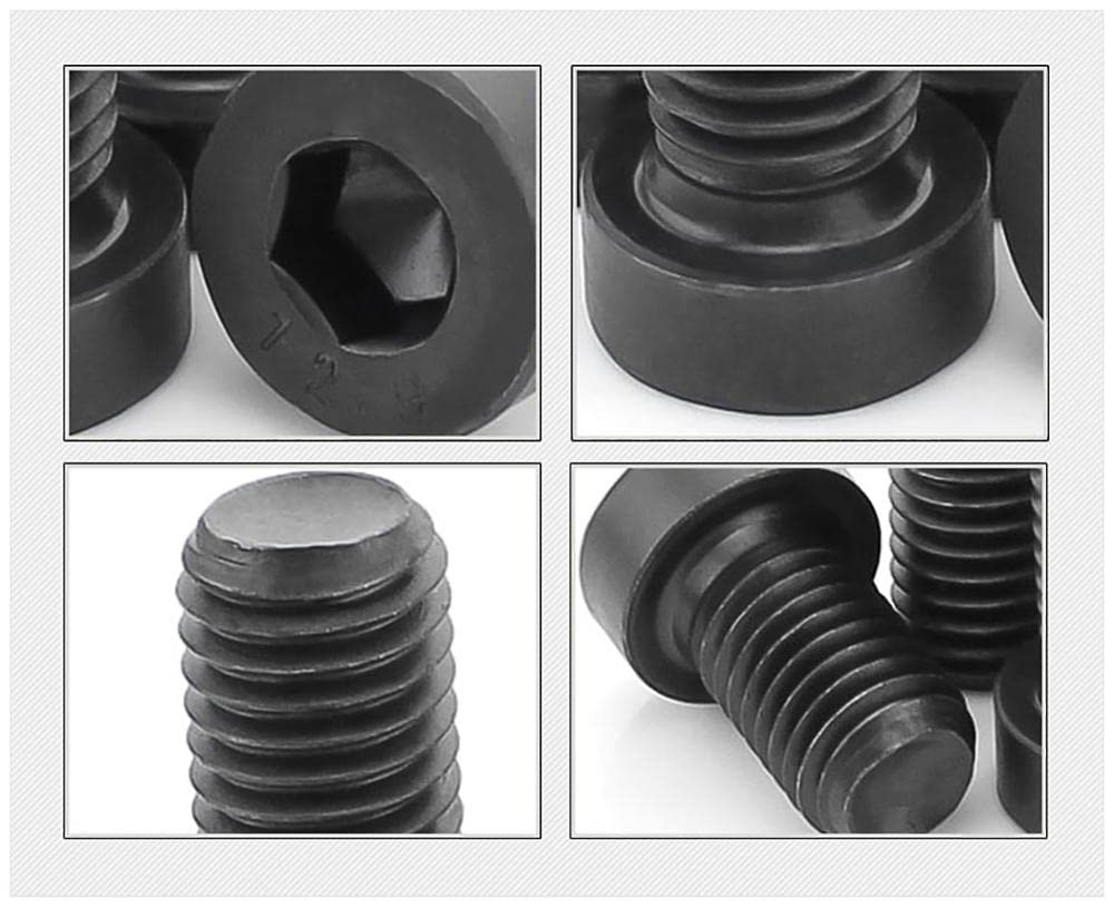 180 Viti A Esagono Incassato M2.5 - Bulloni Acciaio 12.9 Con 120 Dadi Per Meccanica