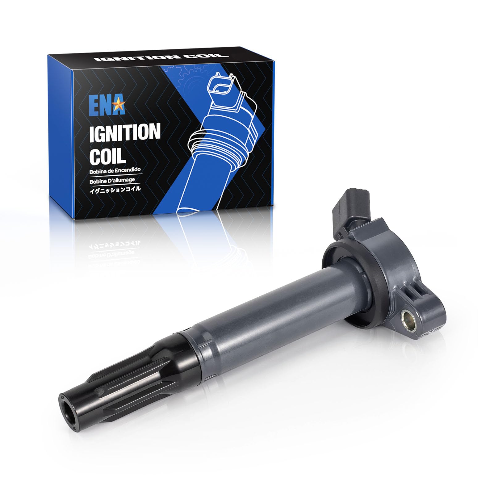 ENAIgnition Coil Pack Compatible with Lexus Toyota ES350 GS300 GS350 IS250 IS350 LS460 LX570 RC300 RC350 RX350 Highlander 4Runner Camry Sienna RAV4 Tundra Venza Avalon tC Evora Replacement for UF487