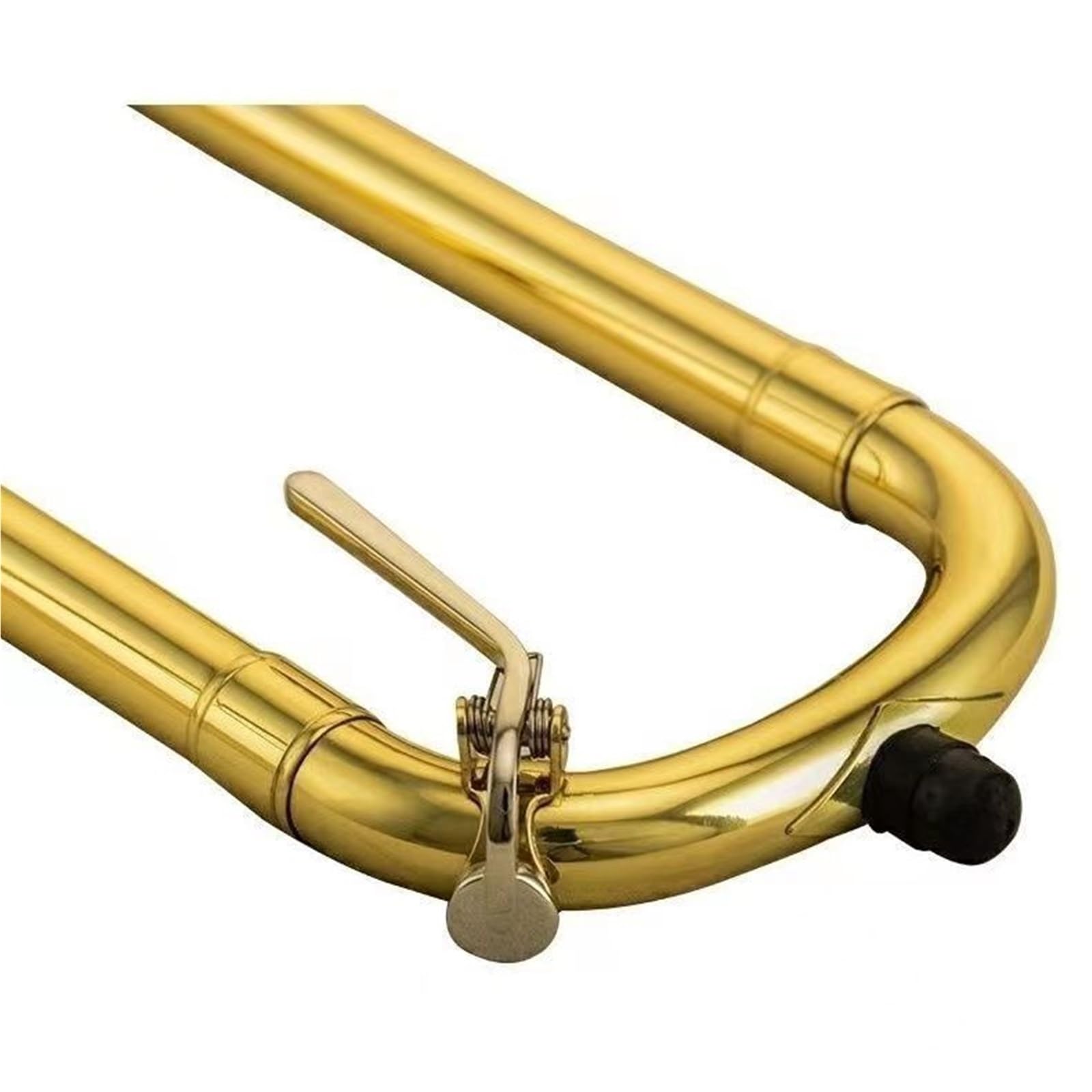 Altposaune Anfänger B-Blasinstrument Gold Lackiert Profiposaune