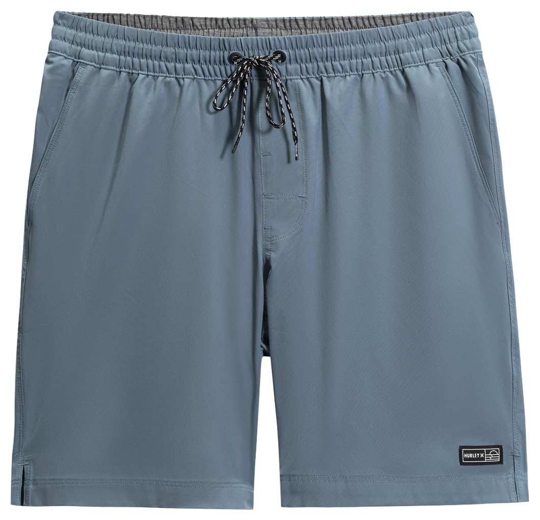 United Legwear & Apparel Europe B.V. Traje de baño para Hombre Solid Volley, Azul/marrón, XL