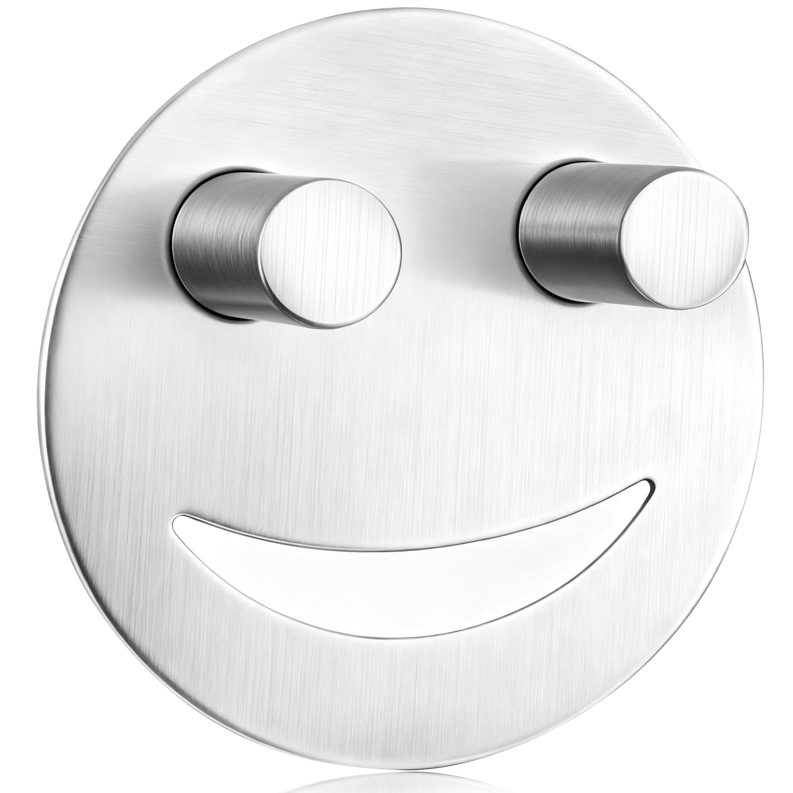 Cute Sponge Holder for Kitchen Sink Stainless Steel Smiley Face Sink Sponge Holder with Suction Cup Rustproof Sink
