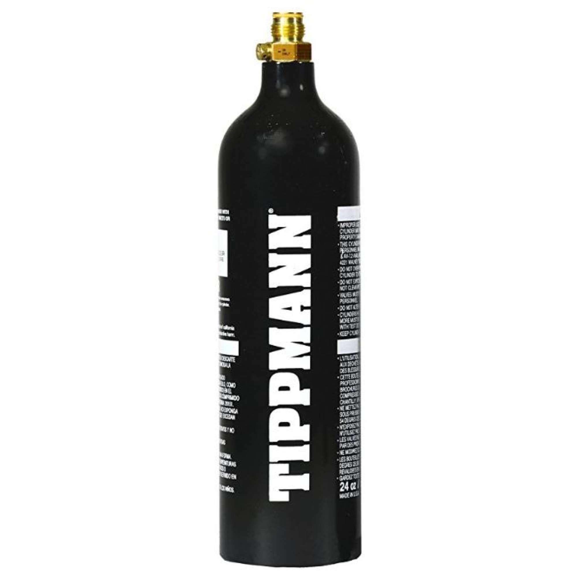 Tippmann CO2 Paintball Tank 20oz, Ships Empty/Refillable