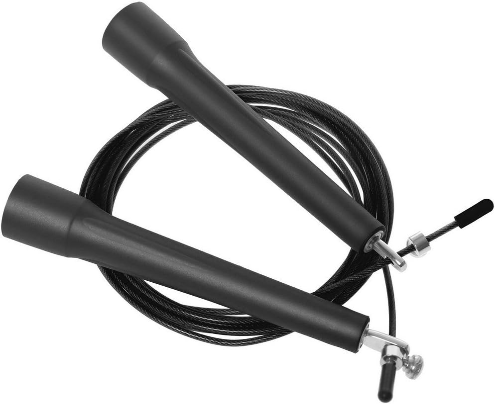 iLooper Speed Jump Rope Adjustable Skipping Cable Wire for Crossfit Exercise WOD MMA Boxing Fitness Double Unders Jumping Workout