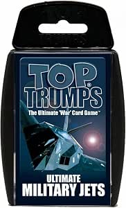 Top Trumps Ultimate Military Card Game Pack - US Army, Jets & Warships - 3 Decks In One