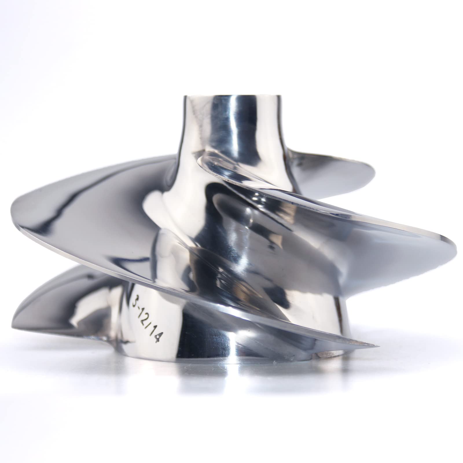 CAPTAIN 140mm Jet Ski Impeller replace for Sea-Doo Personal Watercraft (PWC) PARK ACE 900, SPARK ACE 900 HO, SPARK TRIXX, fit SOLAS SK-CD-12/14 WaveRunner 3 Blade Impeller Bombardier/BRP Water Scooter