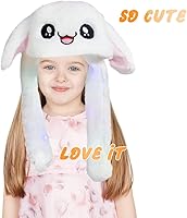 Vista 14 de Sombrero de animal para disfrazarse, fiesta de cosplay, Navidad, vacaciones, lindo gorro con solapa para niños y adultos