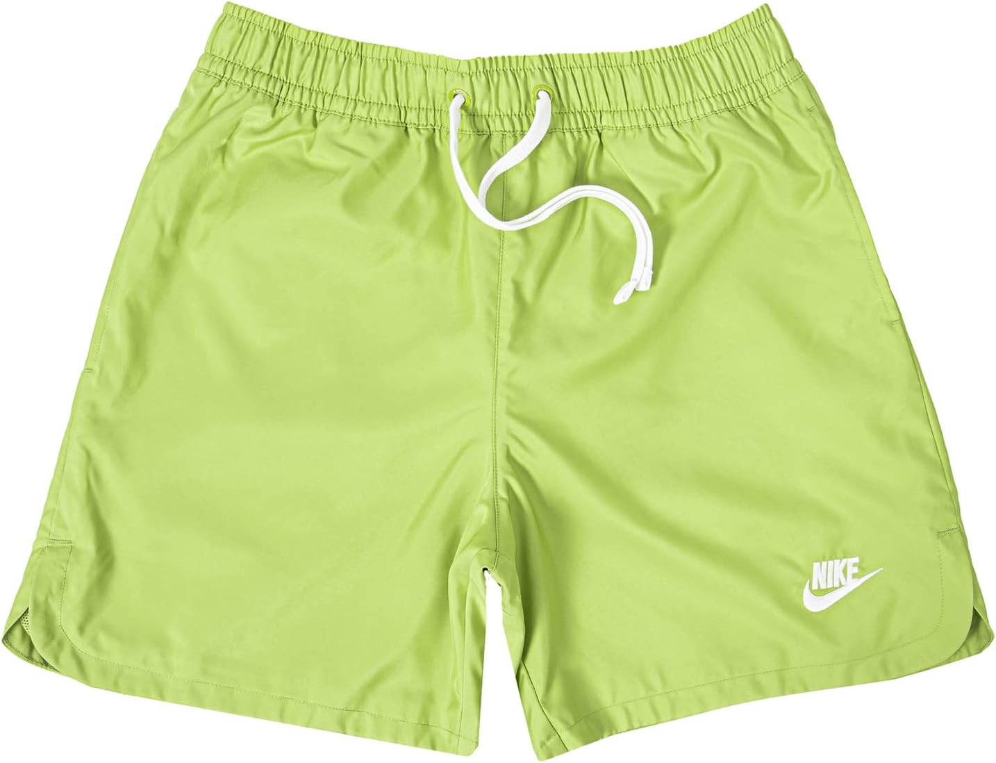 Nikemens Sportswear Sport Essentials Woven Lined Flow Shorts, Vivid Green/White, X-Large