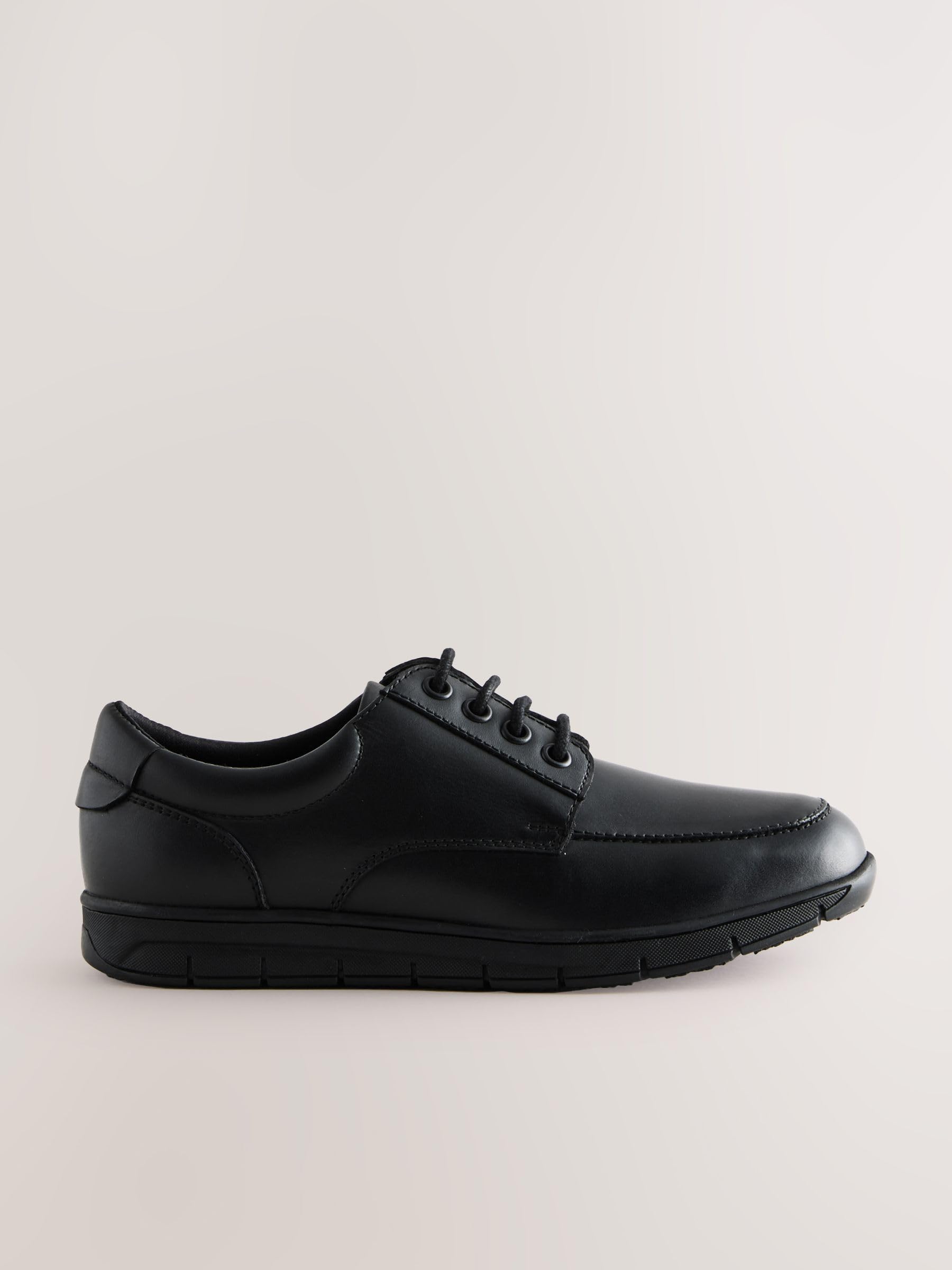 NEXT Garçon Chaussures habillées en Cuir à Lacets pour l’école