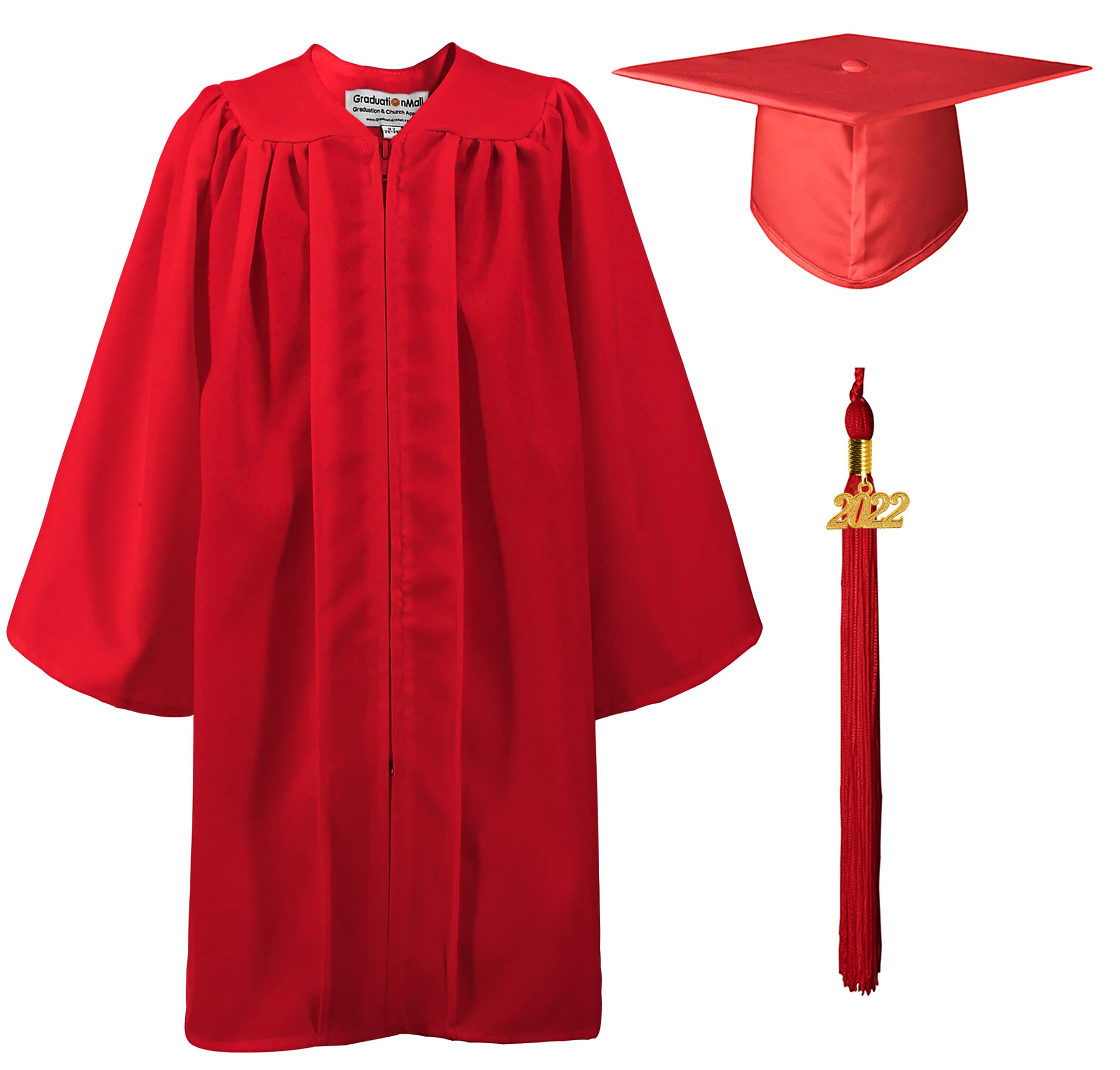 Buy GraduationMall Matte Kindergarten Graduation Gown Cap Set with 2022