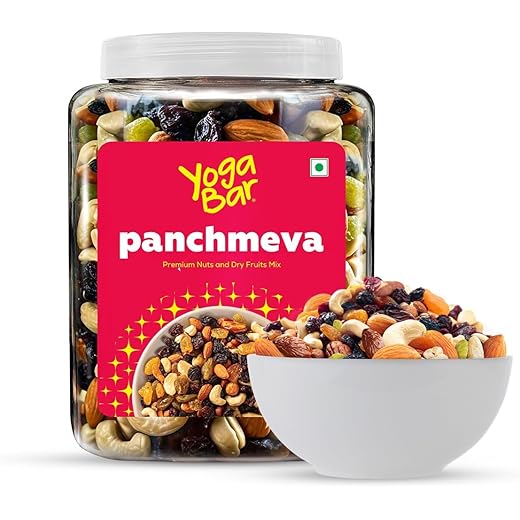 Yogabar Panchmeva Nuts & Dry Fruits Mix 850gm