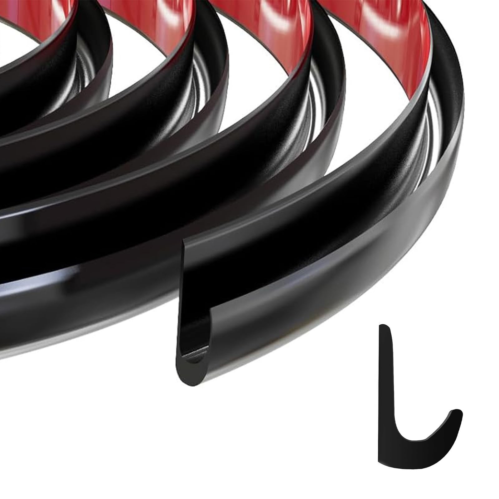 Grondaia Per Camper A Forma Di J - 10 Metri In Gomma Autoadesiva | Per Camper, Camion E Barche - Bianco - Foto 8