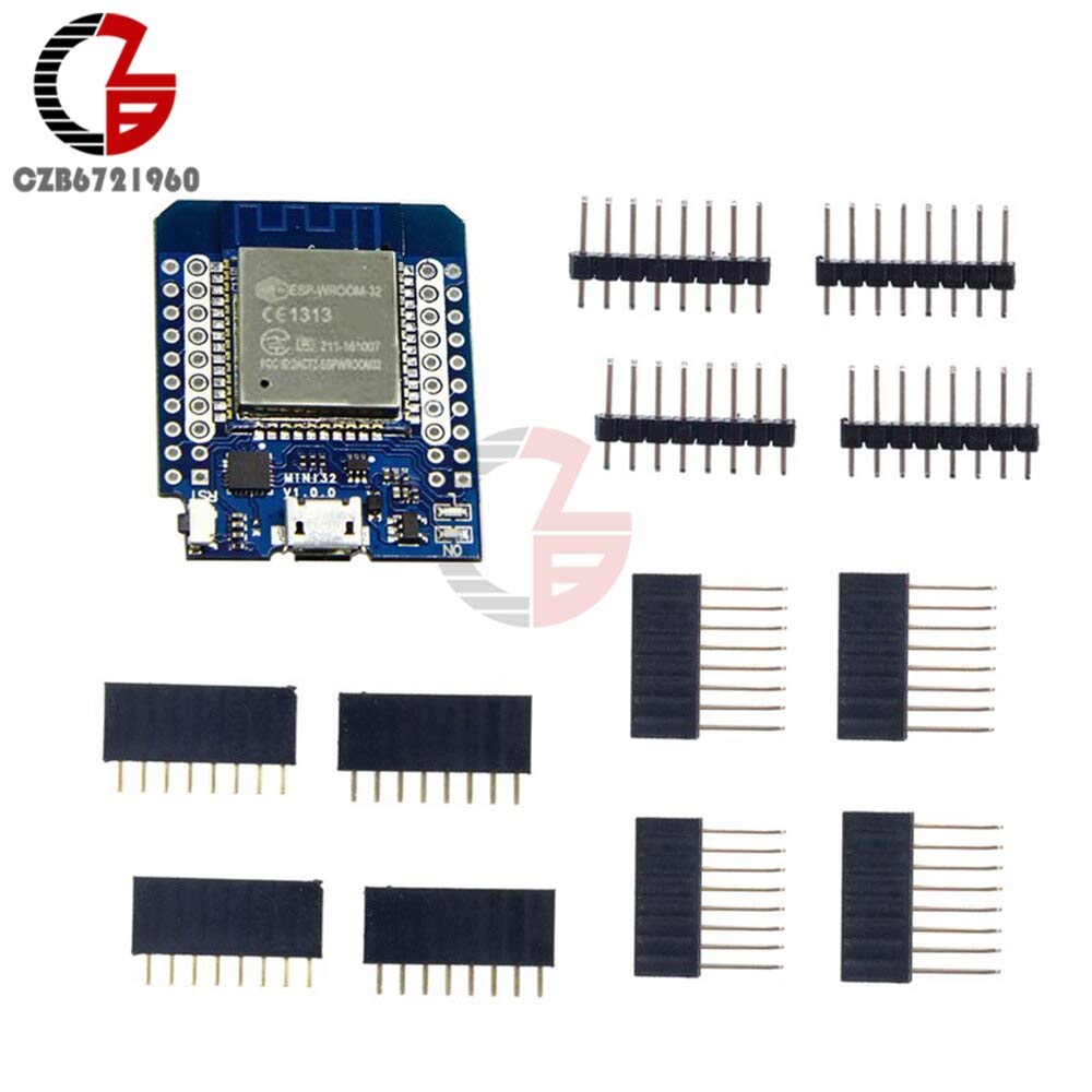 WiFi + Bluetooth CP2104 WEMOS D1 Mini TTGO ESP-WROOM-32 ESP32 ESP-32S ESP8266 Development Board Module Micro USB for Arduino