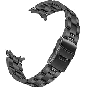 Amazon.com: YISIWERA 20mm 22mm Stainless Steel Curved End