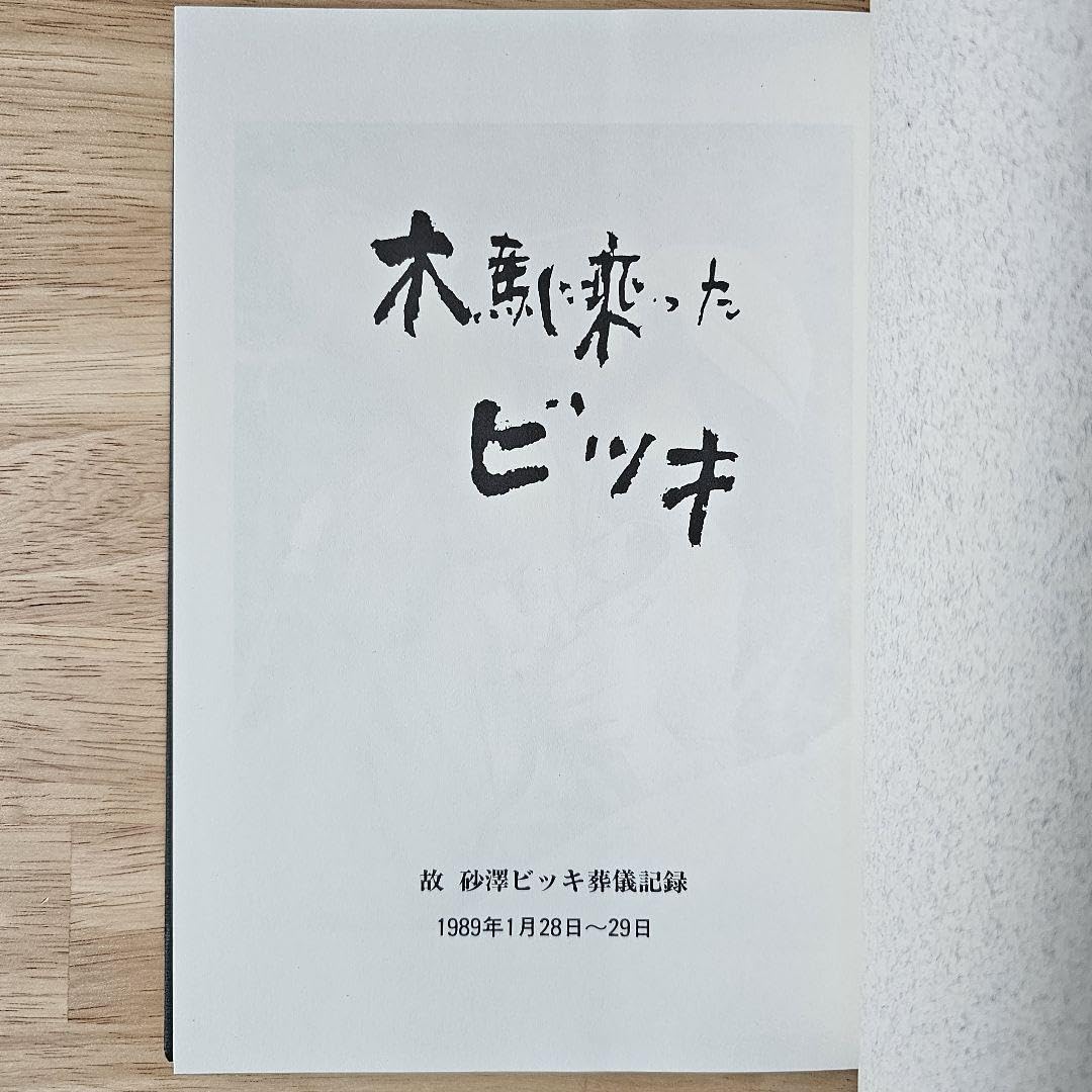 木馬に乗ったビッキ 故 砂澤ビッキ 葬儀記録 1989年 アイヌ 彫刻家 Amazon.co.jp: 木馬に乗ったビッキ -故 砂澤ビッキ葬儀記録- 1989年