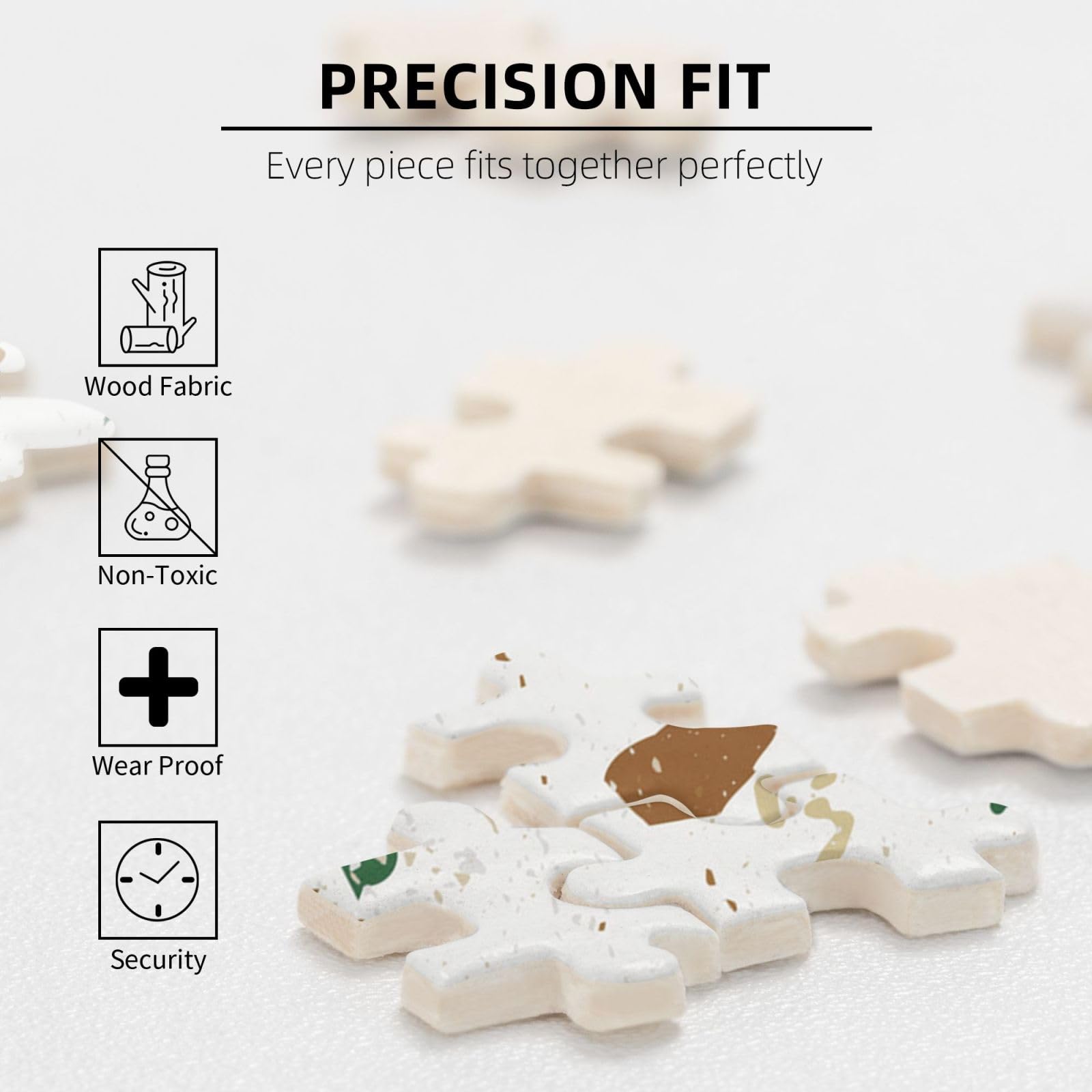 Gioco di puzzle per adulti, puzzle impegnativi, puzzle da 1000 pezzi, motivi terrazzo senza soluzione di continuità, marmo classico italiano