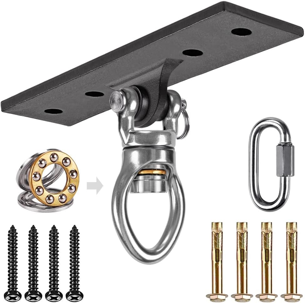 BeneLabel Heavy Duty Swing Hanger, Swing Set Accessorie with Carabiner