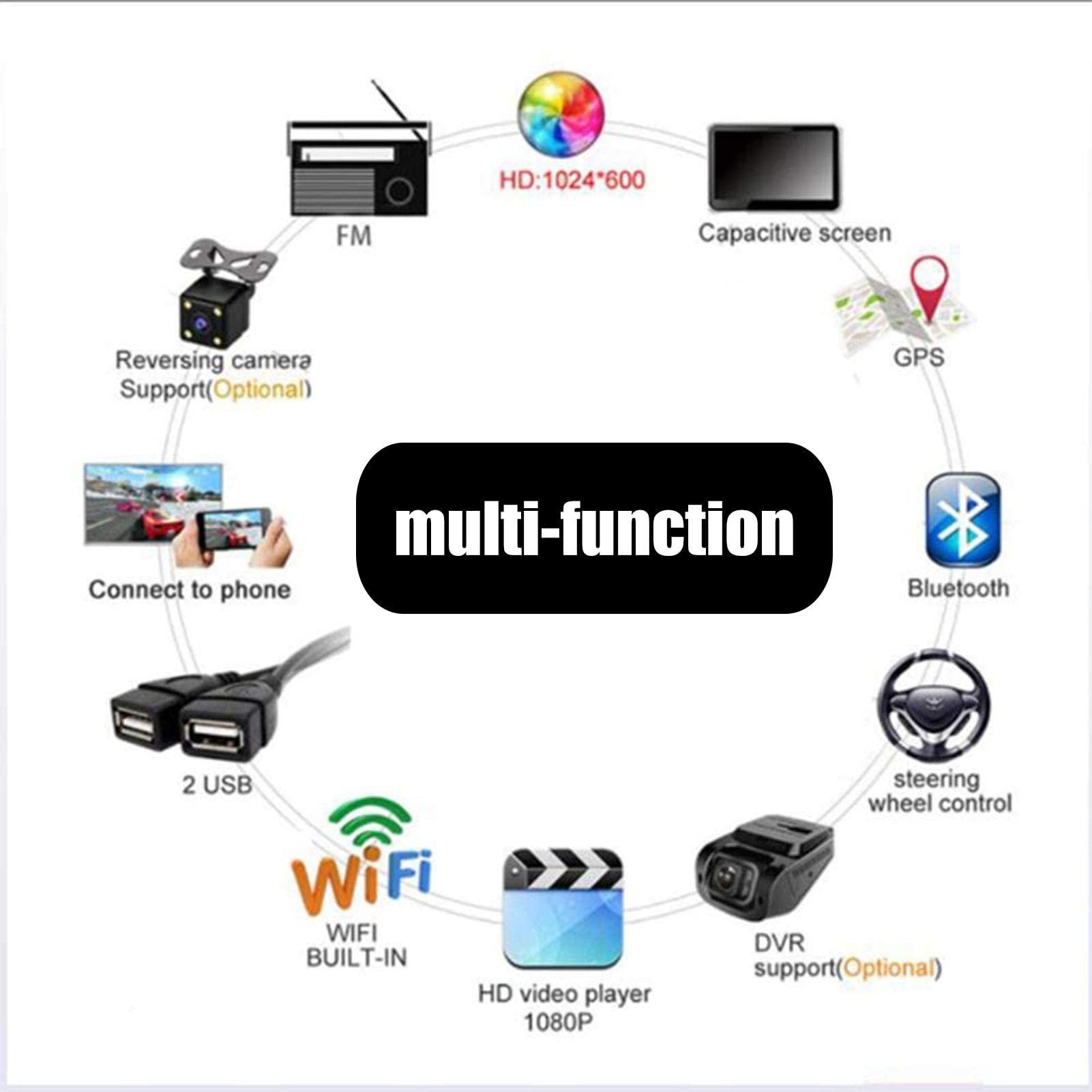 genérico Autorradio con Bluetooth, navegación GPS y Android 15 para Opel Insignia/Buick Regal 2009-2013. Pantalla táctil de 9,7 Pulgadas. Plug & Play. Soporte Completo para RCA. WiFi. Controles en el