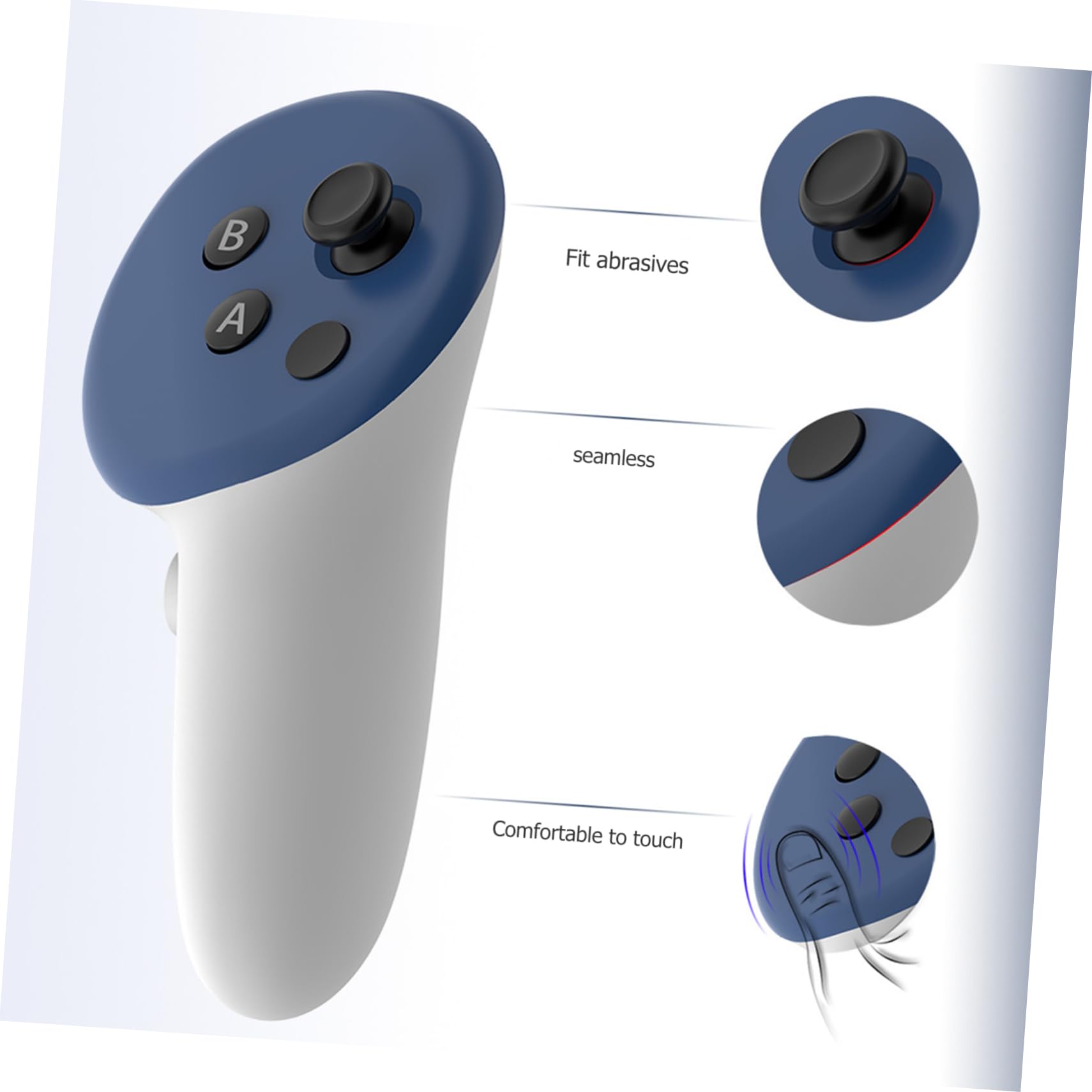 Hemobllo 5sets Copertura Protettiva Per Controller Vr Design Facile Da Installare Resistente All Usura Accessorio Gioco Protezione Per Impugnatura Gamepad