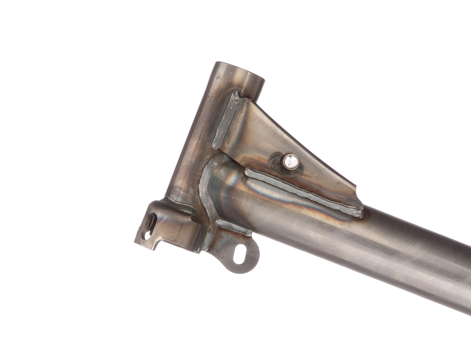 MZA Rahmen, mit Knotenblech Enduro, ohne Typschild, unbeschichtet - Simson S50, S51, S53, S70, S83