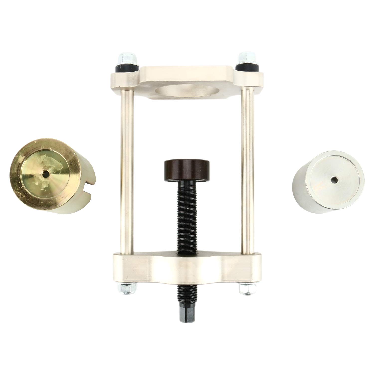 FreeTec Extracteur de rotule à bille avec presse pour roulement silencieux - Outil de prise pour essieu arrière compatible avec Ford Focus MK1 1998-2004