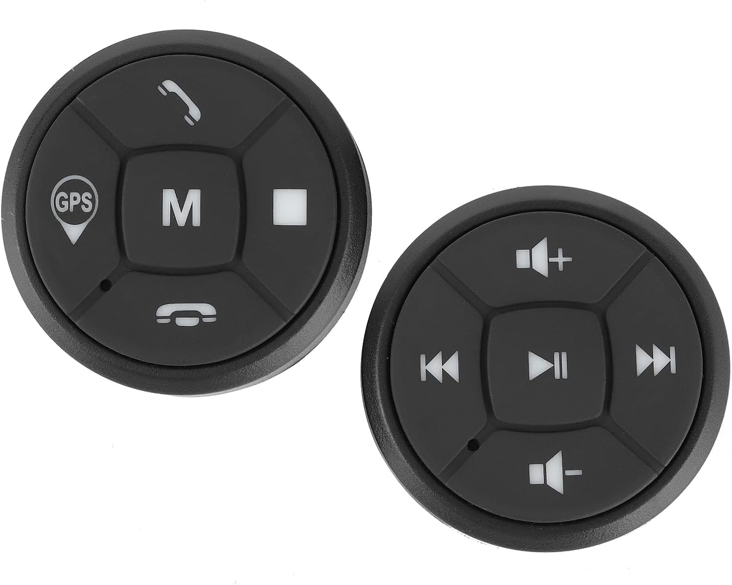 Мультимедийная кнопка, пульт на руле, Bluetooth, беспроводной портативный пульт для автомобильных звонков, музыка, контроллер GPS