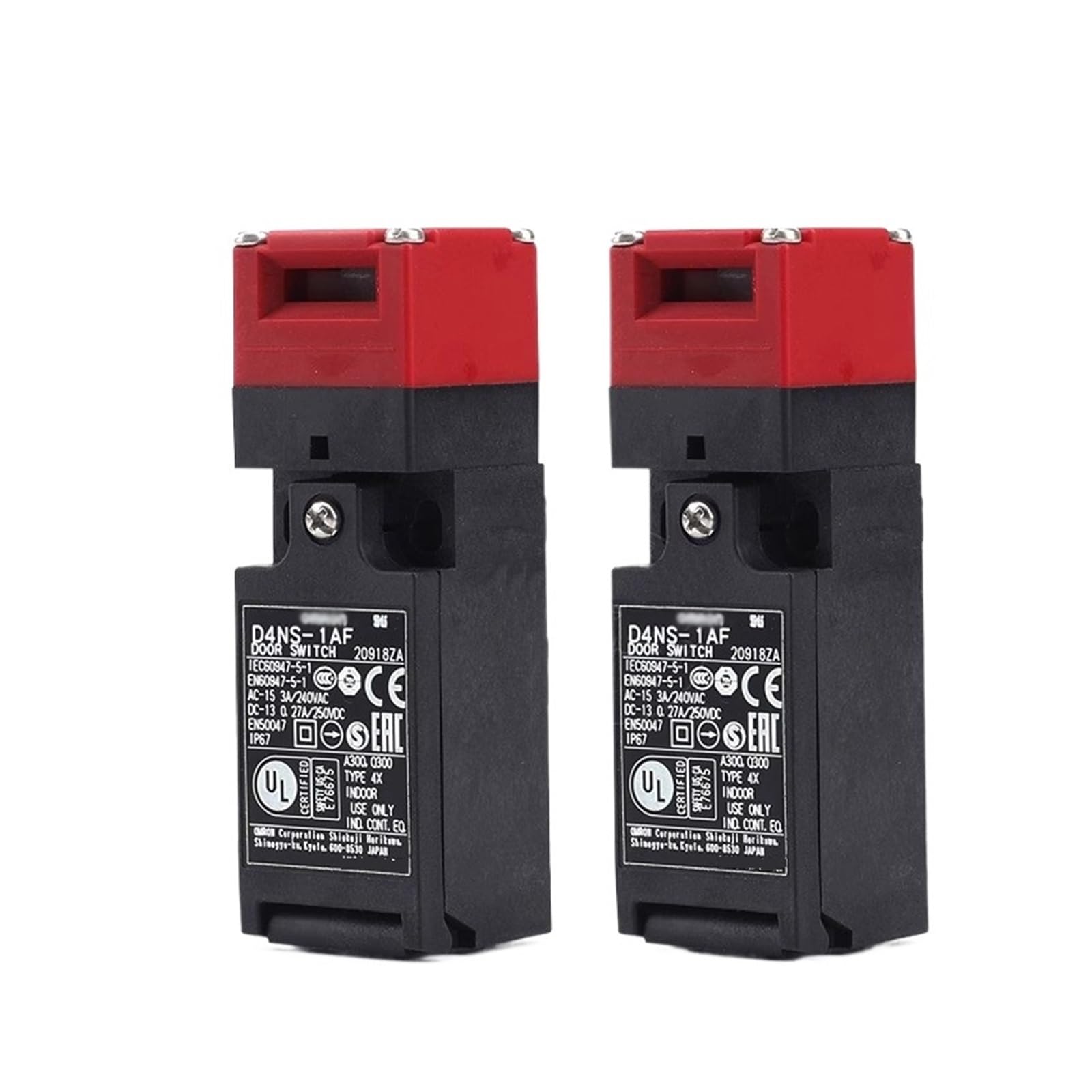QRUYHBAJU 1pcs Electromagnetic Lock Door Switch D4NS-1AF 2AF 4AF 1BF 2BF 1CF 1DF 4CF 4BF(D4NS-1AF)
